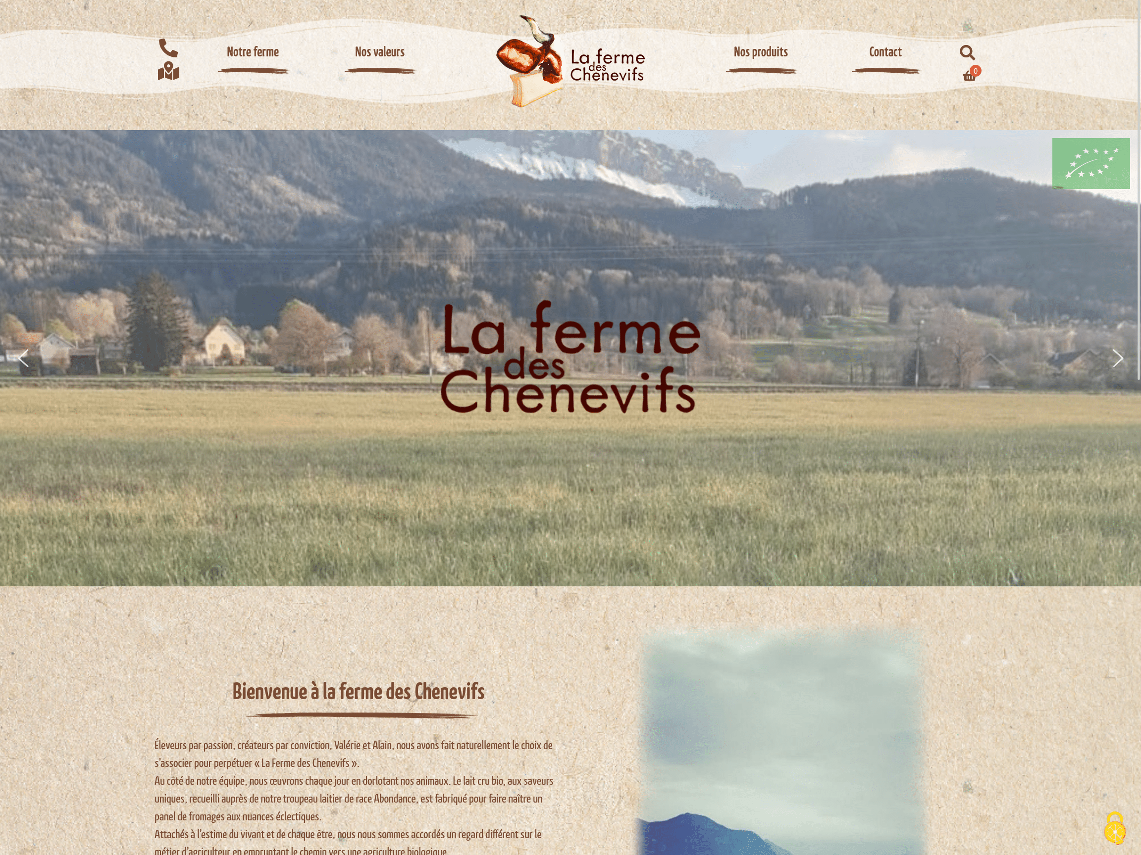 La ferme des Chenevifs - Saint Laurent 74 - vente de fromage à la ferme et agriculteur passionnes